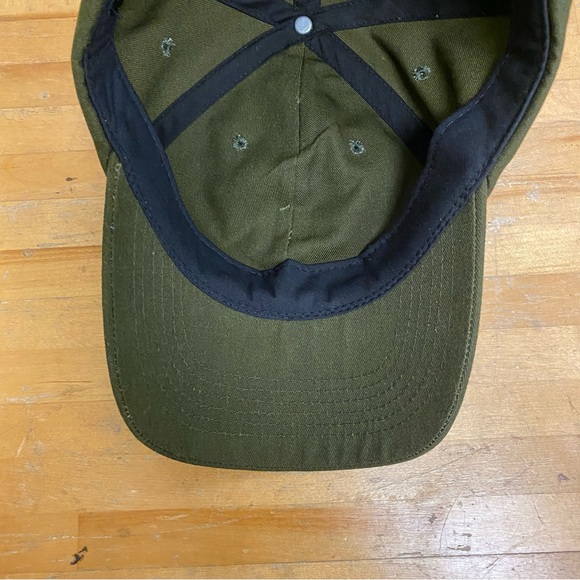 Raised By Wolves OSFA Army Green Adjustable Back Cap Hat Made In The USA - Picture 15 of 16